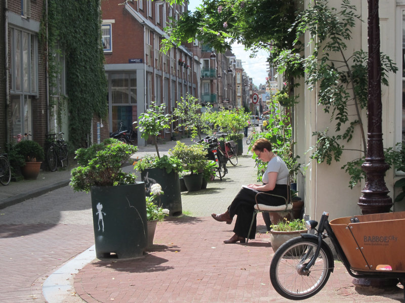 Figure 2. Example of a quiet residential area in Amsterdam (Jordaan).